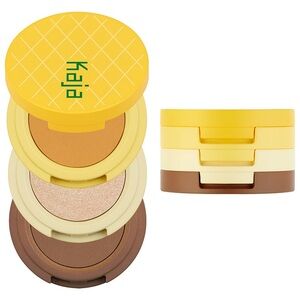 Kaja Beauty ‘Alotta Colada’ (11) Beauty Bento Bouncy Shimmer Eyeshadow Trio